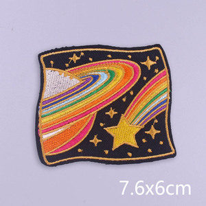 Bricolage <span class=keywords><strong>broderie</strong></span>/<span class=keywords><strong>patch</strong></span> <span class=keywords><strong>thermocollant</strong></span> fer sur patchs pour vêtements personnalisé usine direct prix applique autocollant badges patchs - Product Image 2