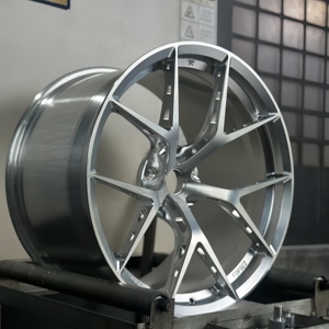 ล้อแม็กซ์ SHIN Forged Silver FI-R <span class=keywords><strong>EVO</strong></span> ขอบ 17-22 นิ้ว 5x120 สำหรับ BMW G80 Benz Audi S Porsche Ferrari SF90 - Product Image 5