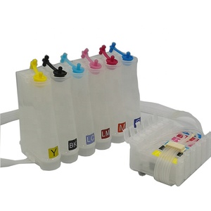 Qualifly Continuous <strong>Ink</strong> Supply <strong>System</strong> T50 for Inkjet Printer Empty Tank <strong>Bulk</strong> Packaging Compatible with for TX650/TX810FW/TX820 - Product Image 1