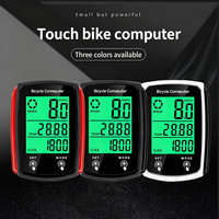 Komputer Sepeda Layar Sentuh Harga Grosir Pabrik dengan Lampu Latar, Tahan Air, Speedometer, Odometer untuk Bersepeda