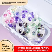 Lessives en dosettes 5-en-1 écologiques parfumées longue durée Panda 10g