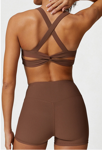 Đẹp Tập Thể Dục Tập Thể Dục Trang Phục Phụ Nữ Nén Phòng Tập Thể Dục Thiết Lập Đào Tạo Mặc 6 Pcs Bộ Thể Thao - Product Image 5