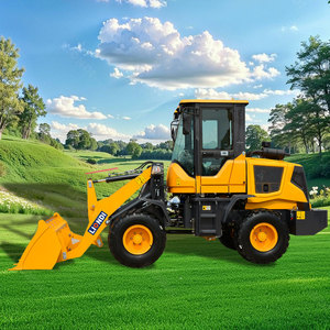 Cargadora de Ruedas Pequeña Articulada de Alta Potencia con CVT Diésel y Accesorios Personalizados para Trabajos Agrícolas y de Jardinería - Product Image 3