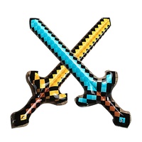 Épée gonflable de pirate, ninja, samouraï pour enfants, jouet gonflable en PVC, accessoires d'armes, idéal pour les fêtes costumées, épées sûres pour le jeu de rôle, vente en gros