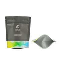 Logo personnalisé imprimé feuille d'aluminium sel de bain épices café emballage alimentaire pochette debout à fermeture éclair sacs en plastique mylar pour savon