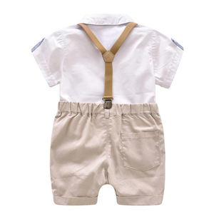 Conjunto de Ropa para Niños Pequeños, Traje de Verano para Bebé, Pantalones Cortos y Camisa, 1, 2, 3, 4 Años, Ropa para Niños, Trajes Formales para Bodas y Fiestas - Product Image 3