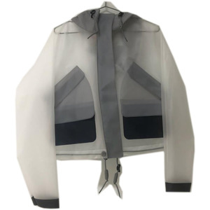 Fashion <strong>Hunter</strong> TPU-Welded Rain Jacket for Girls Waterproof Poncho with Hood Print <strong>Raincoat</strong> for Outdoor Activities Hiking Adults - Product Image 1