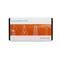 Kit d'outils ménagers de 22 pièces, ensemble d'outils manuels pour la réparation à domicile, avec pinces en acier au carbone, tournevis, étui de rangement compact