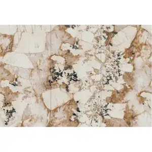 1200*2400 mm big size continued link marble looking sintered stone tile