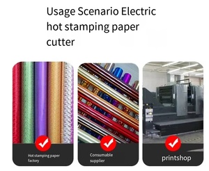 Pneumatic Hot Stamping Paper <strong>Roll</strong> Cutting <strong>Machine</strong> with Motor Aluminum Foil <strong>Roll</strong> Slitting Equipment - Product Image 3