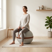 Chaise de yoga 2026 avec housse en lin, anti-éclatement, pour la correction de la posture au bureau, livraison rapide en 7 jours