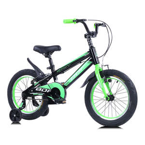 Vélo de montagne pour enfants, best-seller, 12-18 pouces, vélo pour enfants à une vitesse avec roues d'apprentissage et pédales ordinaires pour les enfants de 3 à 9 ans - Product Image 5