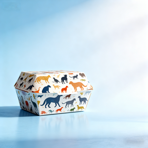 Groothandel milieuvriendelijke voedselveilige brandwerende ambachtelijke papieren moderne afhaalkartonnen dozen met aangepast logo en offset- en UV-druk - Product Image 2