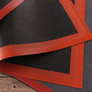 CUstomize <b>Silicone</b> Non-Stick <b>Baking</b> Mat Reusable Easy to Clean Black Red Nano <b>Silicone</b> <b>Baking</b> Mat - Product Image 2