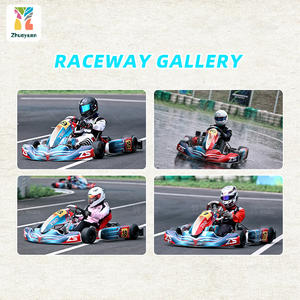 Zhuoyuan Professional Senior Adult Racing Go Kart 2 temps pour châssis de voiture Karting à essence OK pour classe à conduite directe - Product Image 2