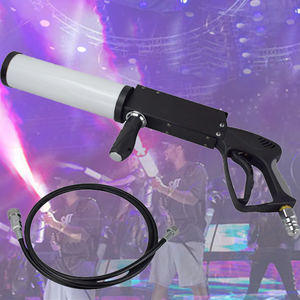 Hot Sale Handheld DJ CO2 Jet Gun Machine With RGB LED Changing Light Fog Gas <strong>Shoot</strong> Gun <strong>Cannon</strong> for Party Wedding Bar Show - Product Image 5