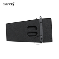 Système audio Sandy Audio J08M, enceinte active à deux voies, double 8 pouces, système de sonorisation DJ, équipement audio de scène, enceintes passives alimentées