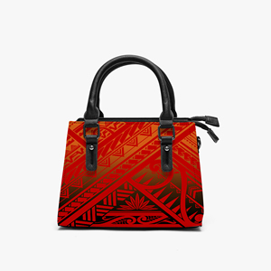 Nuovissimo Design Portafoglio da <span class=keywords><strong>Donna</strong></span> con Logo Personalizzato Borsa Tote con Stampa Hawaiana Borsa con Cerniera Polinesiana Borsa Casual alla Moda per lo Shopping - Product Image 2