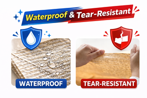 Excelente resistencia al agua y alta resistencia a desgarros, bolsa de papel laminado personalizada para compras. - Product Image 3