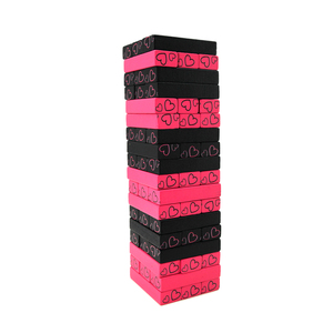 Juego <span class=keywords><strong>de</strong></span> Bloques <span class=keywords><strong>de</strong></span> Madera Apilables Personalizados para Parejas, Juego <span class=keywords><strong>de</strong></span> Verdad o Reto para Citas Nocturnas, Regalo <span class=keywords><strong>de</strong></span> San Valentín, OEM ODM - Product Image 4