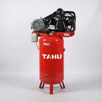 Compresseur d'air à piston à haute cylindrée TAHU V-0.36/8L vertical 3KW 4HP 200L avec grand réservoir 0.8Mpa certifié CE pour usine