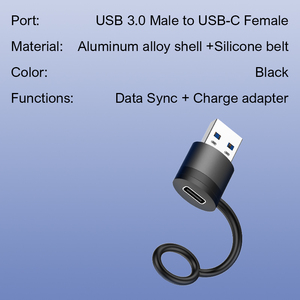 LDNIO LC300 USB3.0 <strong>Usb</strong>-a Type C <strong>USB</strong>-C <strong>Usbc</strong> Data Sync Converter Connector <strong>USB</strong> 3.0 Female <strong>to</strong> B Type-C 3.1 Male Otg Mini <strong>Adapter</strong> - Product Image 6