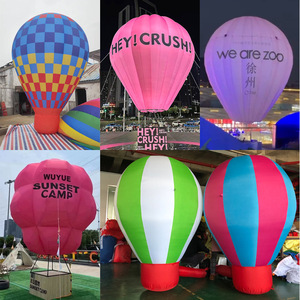 Modèles volants à grande échelle de dirigeables/avions/rockets gonflables de 10 à 30 pieds, ballons à hélium de forme unique pour la publicité aérienne - Product Image 6