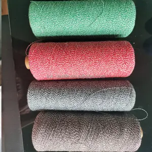 Manufacturer supply Spun yarn Ne 20/2 20/3 14/2 16/2 Oe recycled cotton yarn Smock for weaving loincloth yarn for Ghana market
