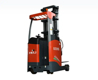 HELI 1.6 à 2ton CQD20 G Series Sit Down Type 12M AC Electric Reach Stacker Truck pour les rayonnages à haute levée