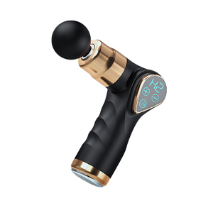 Mini pistola de masaje, relajación de cuerpo completo, Motor sin escobillas, vibración de calefacción, compresa caliente plegable, relajación profunda muscular más nueva - Product Image 1