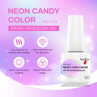 MIssGel 2026 Hema Free Neon Candy Color Painless Brush-on Gel Polish Wholesale Professional Nail UV Builder Extension Gel