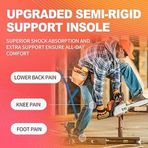 Sol Orthotics EVA tugas berat, dukungan lengkungan tinggi untuk Plantar Fasciitis kaki datar pronasi efektif pereda nyeri kaki - Product Image 4