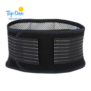 Cortadora de cintura de poliéster transpirable ajustable con logotipo personalizado, equipo de protección para ejercicio en caliente - Product Image 1