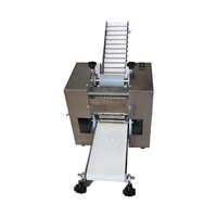 Rouleau à pâte automatique de table pour la préparation de raviolis, lames en acier inoxydable, haute capacité 40-50 pièces/min, empanadas, pizza, JUYAO