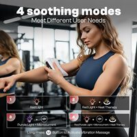 Outil de massage chauffant Eveekon, grattoir musculaire, couteau électrique 4 en 1 pour la relaxation du corps entier