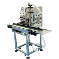 Pompe à engrenages magnétique électrique Zhongjie 316L SS, machine de remplissage de haute précision avec écran tactile PLC, remplisseur de liquides automatique 6000 BPH pour