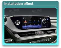 WITSON Pantalla Táctil HD de 12.3 Pulgadas para Lexus ES300h ES350 2018-2022 LHD, Estéreo para Auto, GPS, CarPlay Inalámbrico, Android Auto, Reproductor BT FM