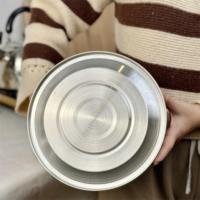 Zhenneng Bouilloire sifflante en acier inoxydable de qualité alimentaire Bouilloire à thé et café avec poignée en bakélite