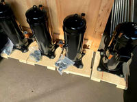 Compresseur scroll à onduleur haut de gamme GTD5160NH48L pour climatisation centralisée, unité de réfrigération CVC R410A