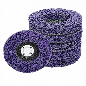 Disques de ponçage violets de qualité supérieure |   Disque Abrasif OEM AutoErizo 115mm de Diamètre 12mm d'Épaisseur – Élimination de Matériaux Haute Performance - Product Image 2