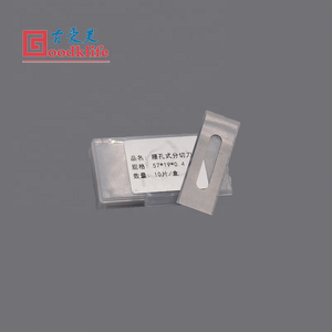 Haute qualité Double bord refendage cuivre aluminium Film <span class=keywords><strong>ruban</strong></span> <span class=keywords><strong>lame</strong></span> <span class=keywords><strong>de</strong></span> <span class=keywords><strong>scie</strong></span> trois trous lames industrielles - Product Image 2
