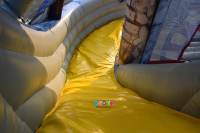 Vente chaude Château gonflable commercial Dragon avec toboggan aquatique Combo Maison de rebond gonflable avec piscine pour enfants