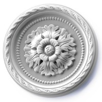 Médaillon de plafond Rose de plafond résistant aux moisissures résistant aux chocs pour la décoration de plafond vente directe d'usine nouvelle arrivée
