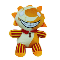 Nouvelle Peluche Ultime Sun Moon, Poupée Clown Assise pour Filles, Broderie en Coton PP, Mignonne et Amusante, Tailles Personnalisées