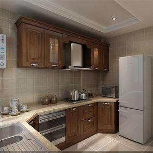 Guangzhou SJUMBO pusat dapur baja antikarat komersial pulau dapur Modern - Product Image 6