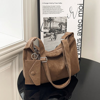 Sac à bandoulière Hobo pour femme en cuir PU souple, grande capacité, sac à main bandoulière avec mini pochette, décontracté, pour le quotidien, vente en gros