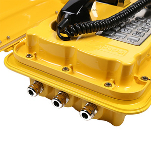 <span class=keywords><strong>Telefono</strong></span> Industriale Resistente alla Corrosione in Lega di Alluminio, Impermeabile, con Tastiera Completa per Uso Ferroviario e in Centrali Elettriche - Product Image 4
