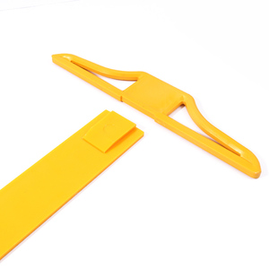 Foska forniture scolastiche all'ingrosso strumento di disegno didattico in plastica morbido a forma di T righello dritto per la matematica classe di misurazione - Product Image 2