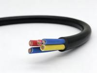 Fil électrique monoconducteur BV en cuivre massif AWG 13, isolé PVC ignifuge 450/750V, pour câblage de bâtiment