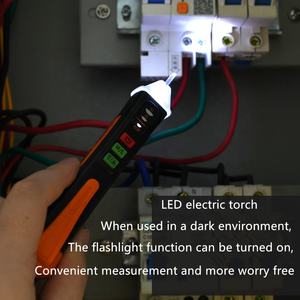 Elektrischer <span class=keywords><strong>Tester</strong></span> Spannungs anzeige T-02A Smart berührungs loser Wechsels pannungs detektor <span class=keywords><strong>Tester</strong></span> Pen Live Wire Check Breakpoint Tracking - Product Image 5